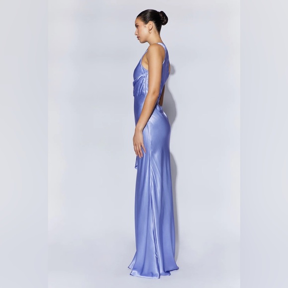 Meshki Calliope One Shoulder Maxi Dress - Lavender - Picture 3 of 4